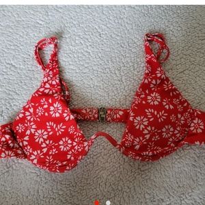 Red bikini top